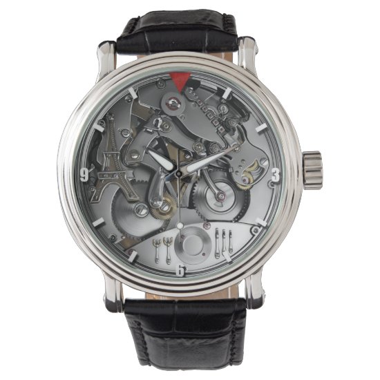 Mechanical Style Cycling Music Watch