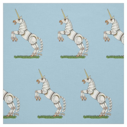 Mechanical Unicorn Fabric