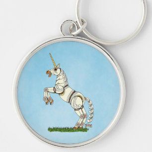 Mechanical Unicorn Keychain