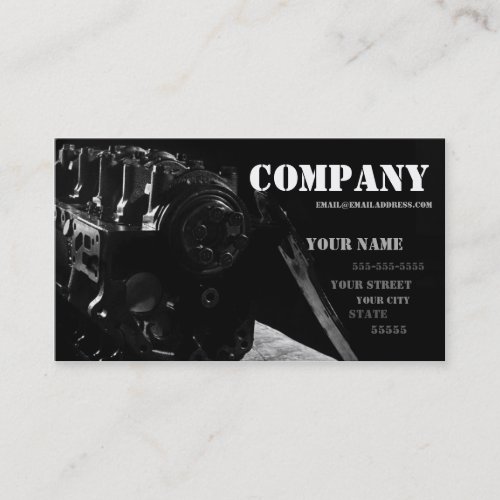 Mechanics Business Card