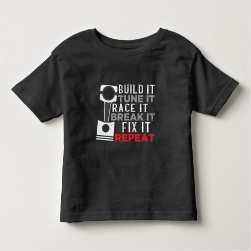 Mechanics Car Tuner Workshop Enthusiast Car Tuning Toddler T_shirt