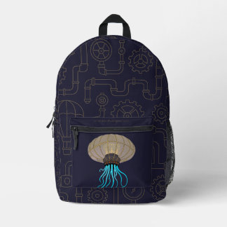 Mechanized Drifter Printed Backpack