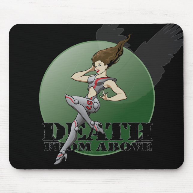 MechCorps' Death From Above Mouse Pad (Front)