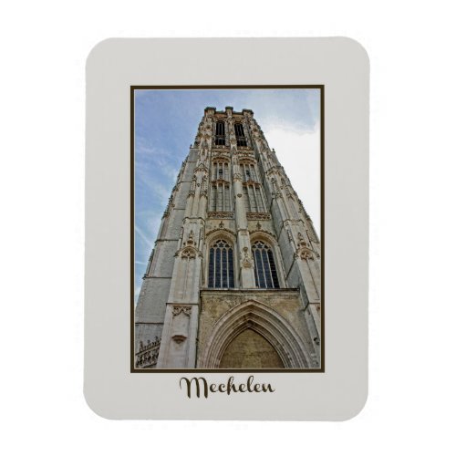 Mechelen Cathedral Belgium Magnet