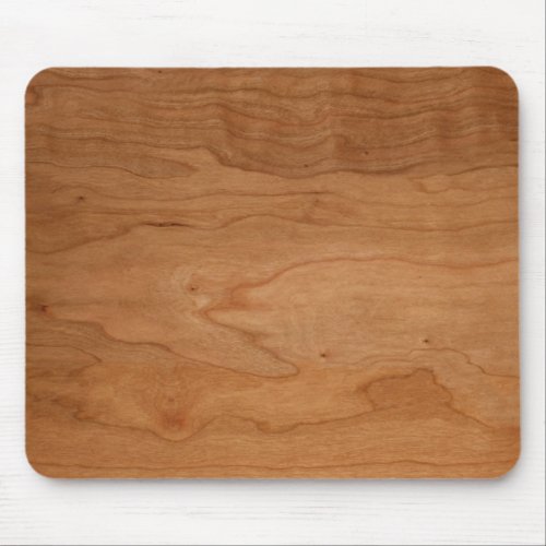 Med_Lt Wood Grain Mouse Pad