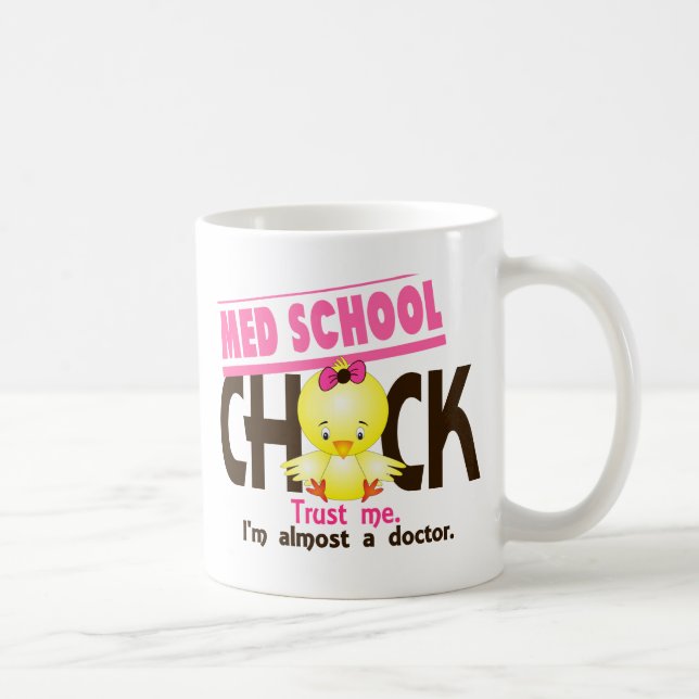 Med School Chick 3 Coffee Mug (Right)
