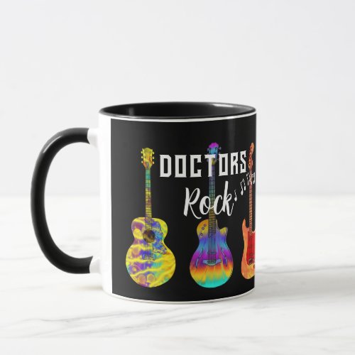 Med School Doctors Rock Graduate Mug