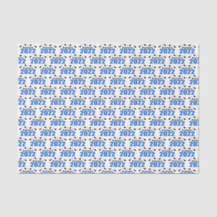 Med School Grad 2022 Graduation Tissue (Blue) Paper