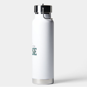 Med Surg Nurse Floral Vintage Engraving Design_1 Water Bottle