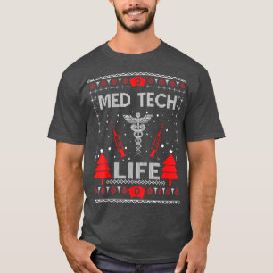 Med Tech Life Ugly Christmas Sweaters Matching Gro