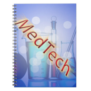 Med Tech STARBURST LOGO Notebook