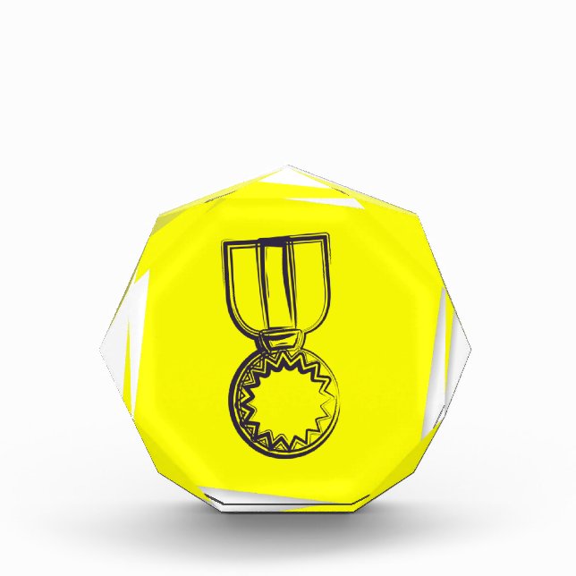 Medal Acrylic Award (Front)