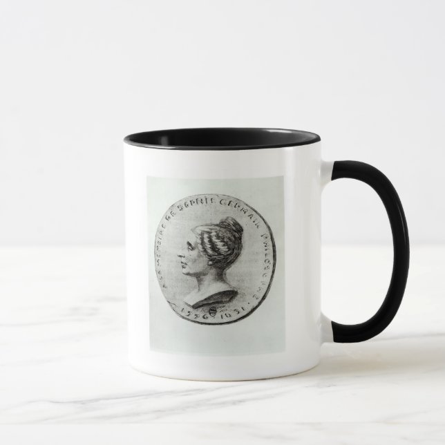 Medal depicting Sophie Germain Mug (Right)