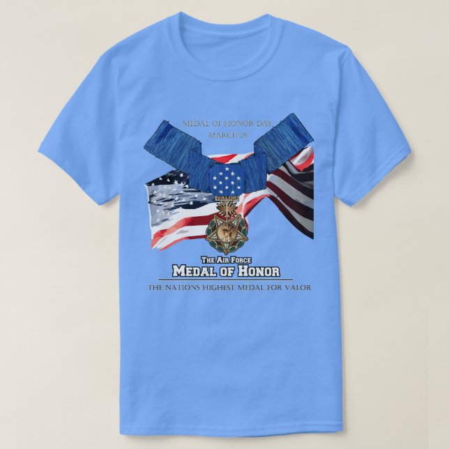 Medal of Honor US Vietnam Veterans T-Shirt (Design Front)
