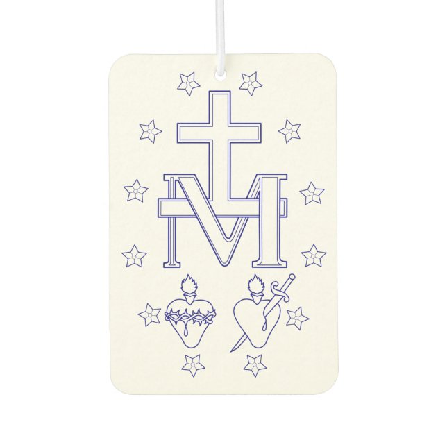 Medal of Our Lady of Graces Air Freshener (Front)