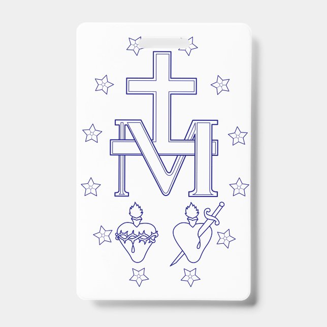 Medal of Our Lady of Graces Badge (Front)