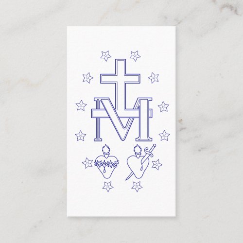 Medal of Our Lady of Graces Business Card