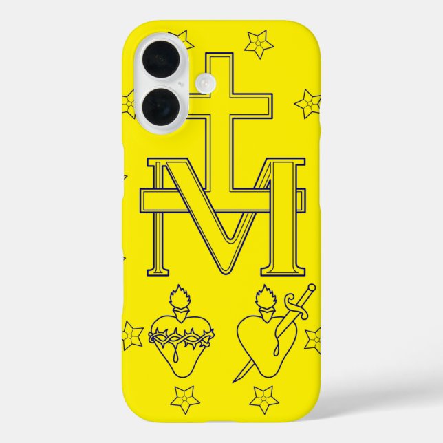 Medal of Our Lady of Graces Case-Mate iPhone Case (Back)