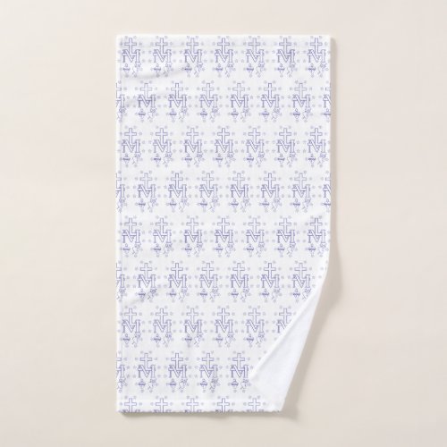 Medal of Our Lady of Graces Hand Towel