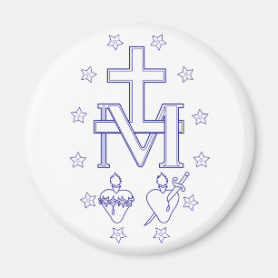 Medal of Our Lady of Graces Magnet