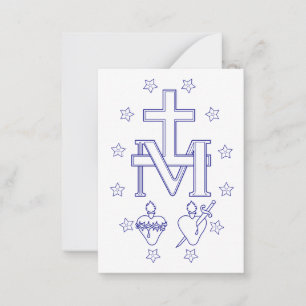 Medal of Our Lady of Graces Note Card