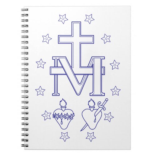 Medal of Our Lady of Graces Notebook