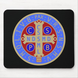 Medal of St. Benedict Mousepad