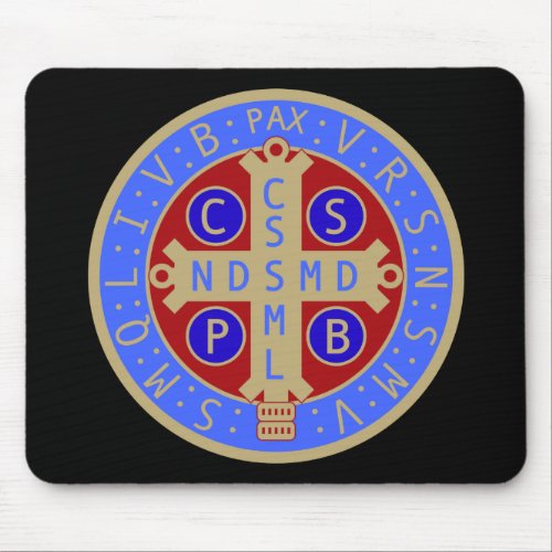 Medal of St Benedict Mousepad