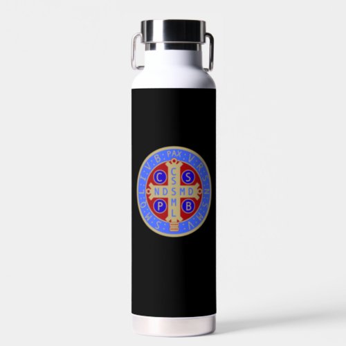 Medal of St Benedict Water Bottle