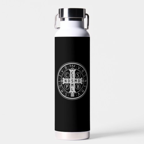 Medal of St Benedict Water Bottle
