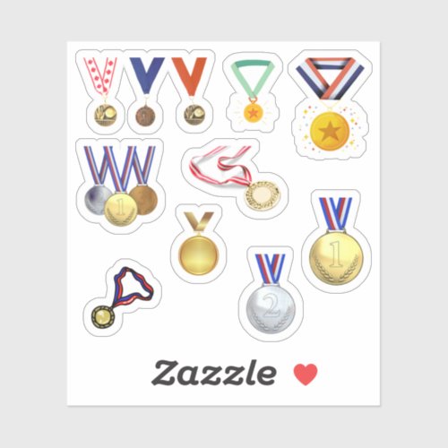 Medal Stickers