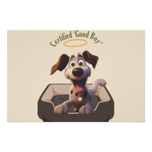 Medal winning 'Good Boy' Poster