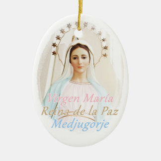 Medalla cerámica Medjugorje Ceramic Ornament