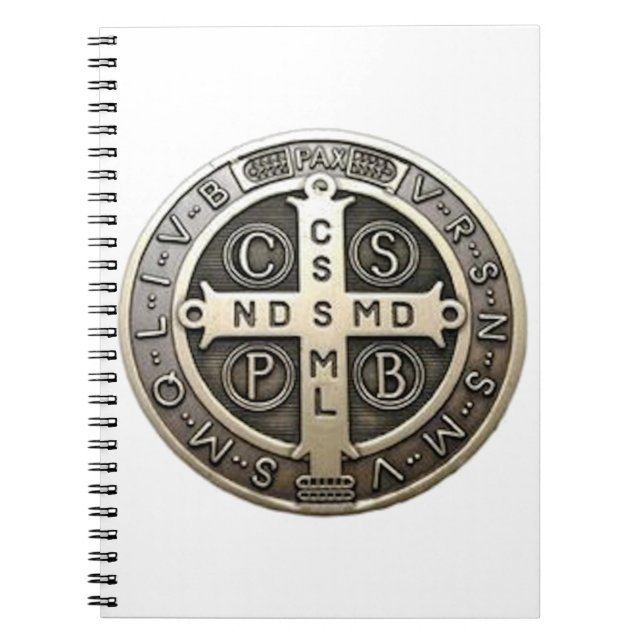 medalla de San Benito Notebook (Front)