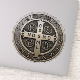 medalla de San Benito Sticker
