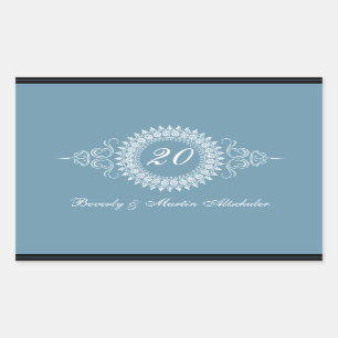 Medallion Change the Number Anniversary Sticker