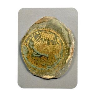 Medallion depicting Jonah and the whale, Roman, 4t Magnet