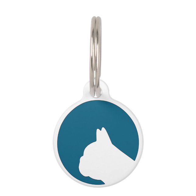 Medallion for Frenchie Pet ID Tag (Front)