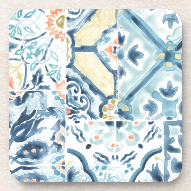 Medallion Medley Collection Beverage Coaster (Front)