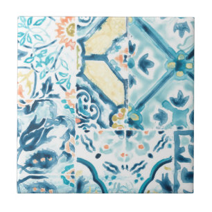 Medallion Medley Collection Ceramic Tile