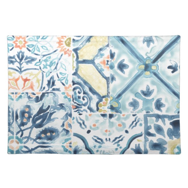 Medallion Medley Collection Cloth Placemat (Front)