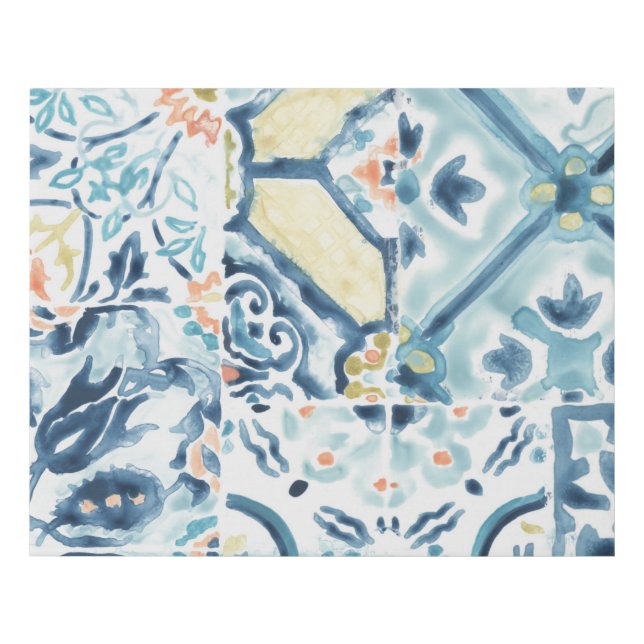 Medallion Medley Collection Faux Canvas Print (Front)