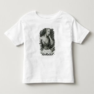 Medallion portrait of Madame de La Fayette Toddler T-shirt