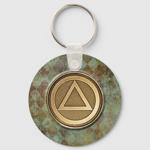 Medallion Recovery Sobriety Sober Keychain