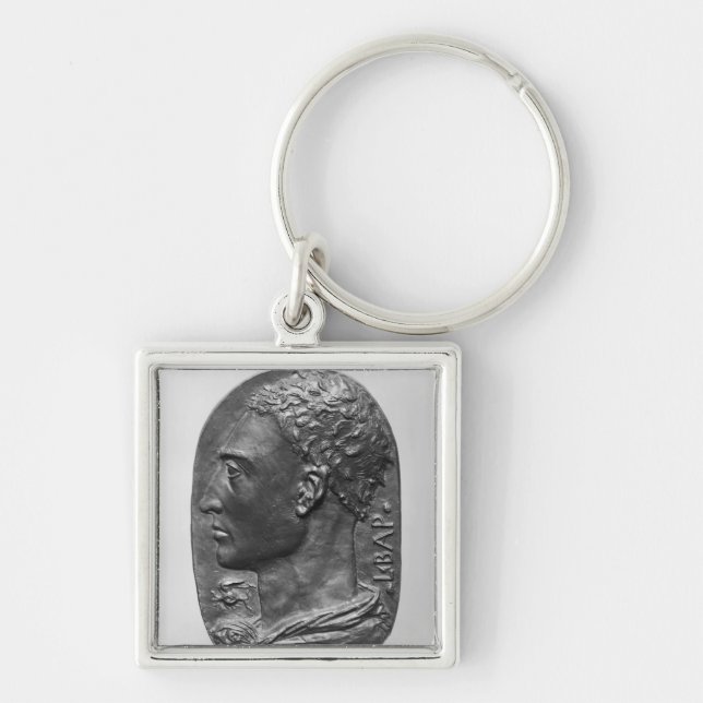 Medallion Self Portrait Keychain (Front)