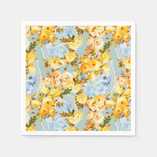 Medallions and Roses Napkins