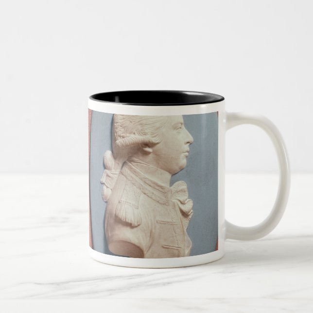 medallions of George IV Two-Tone Coffee Mug (Right)