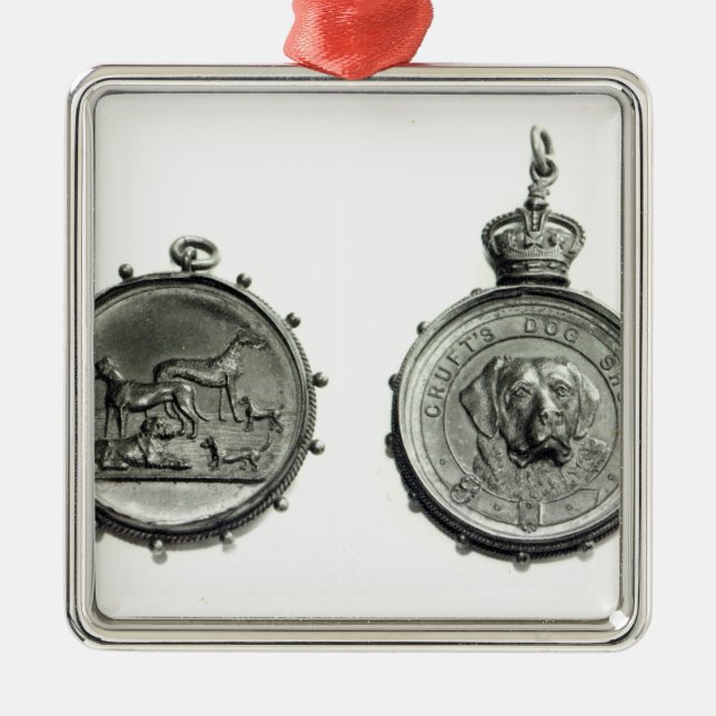Medals from Cruft's Dog Show, c.1910 Metal Ornament (Front)