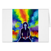 Medatating Woman by Piliero (Front Horizontal)