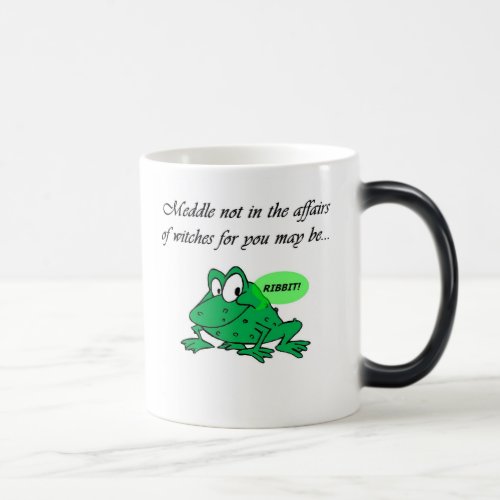 Meddle not in the affairs of witches magic mug